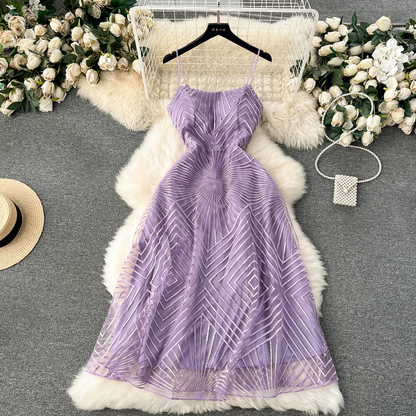 Women’s Sleeveless Chic Spaghetti Strap Dress