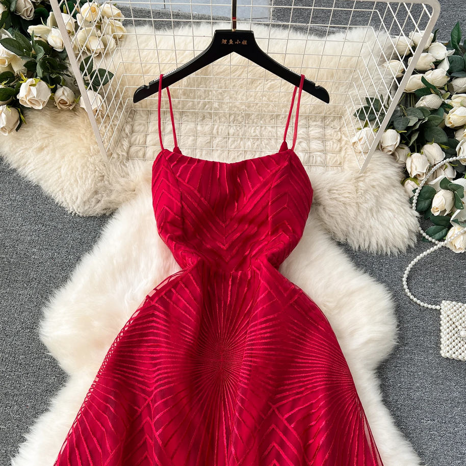 Women’s Sleeveless Chic Spaghetti Strap Dress