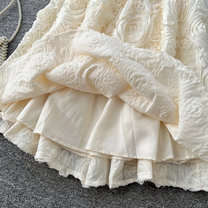 French Chic Women’s Elegant Long High Waist Skirt