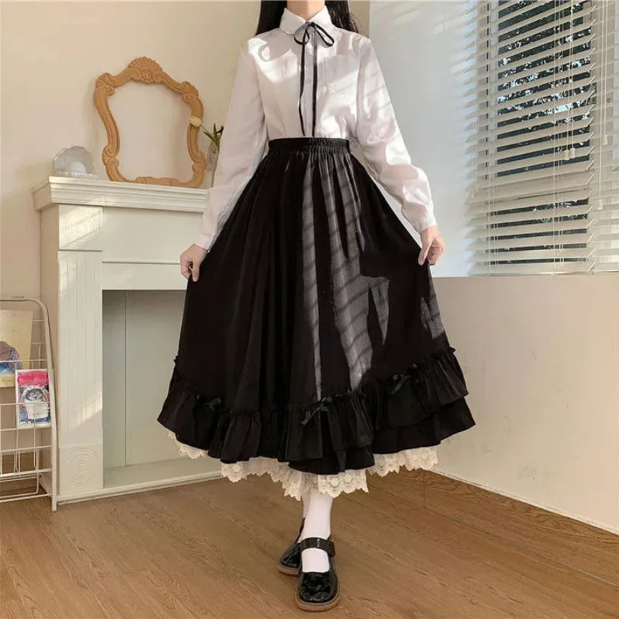 High Waist Pleated Skirt