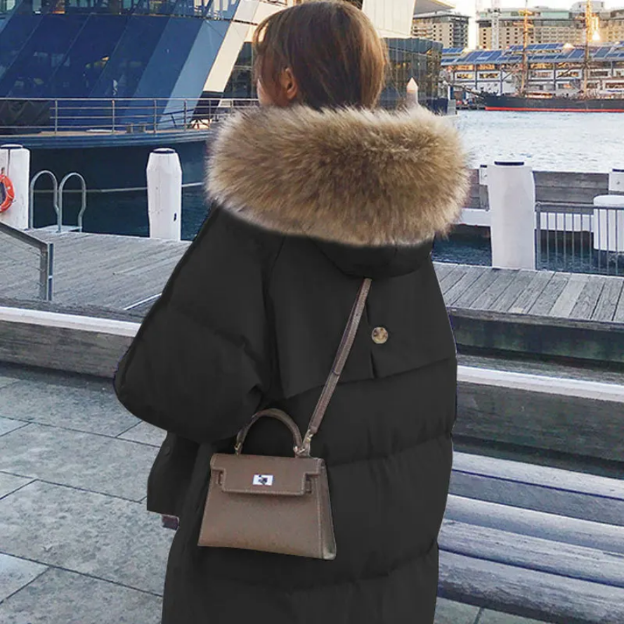 Korean Winter Thick Warm Parka Coat