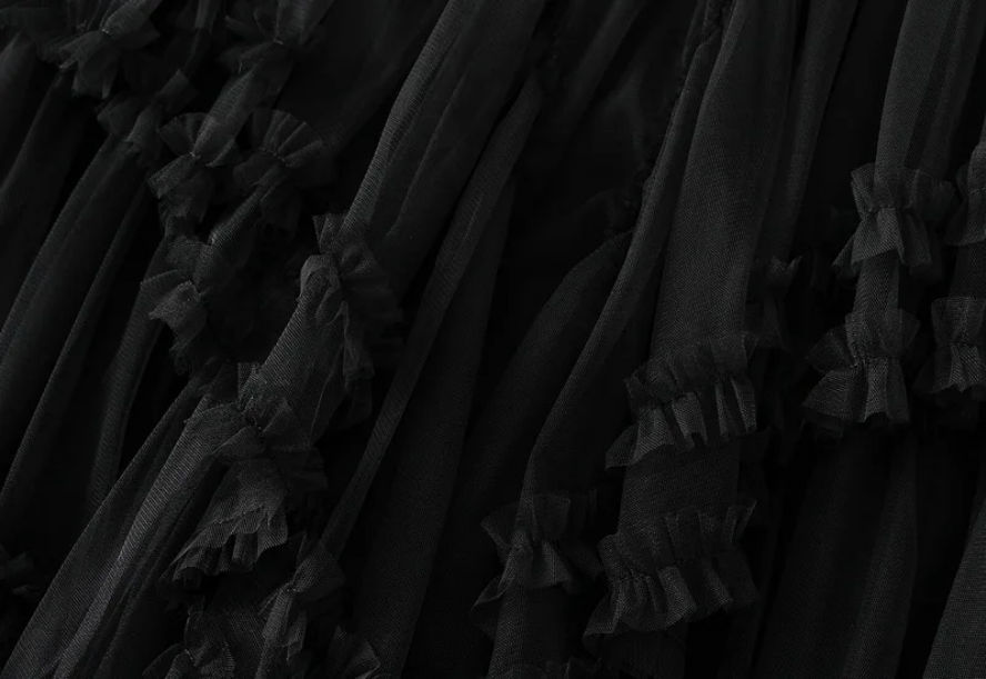 Flowy & Chic Elegant Women’s Maxi Tulle Skirt
