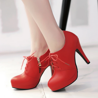 Women’s Lace Up Platform High Heels