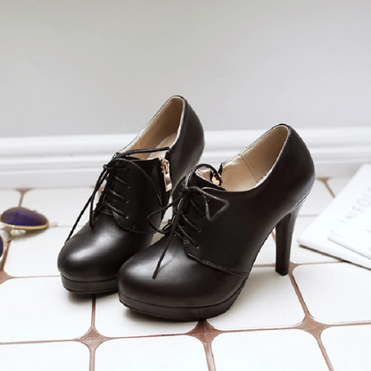 Women’s Lace Up Platform High Heels
