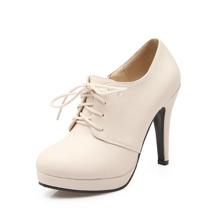 Women’s Lace Up Platform High Heels