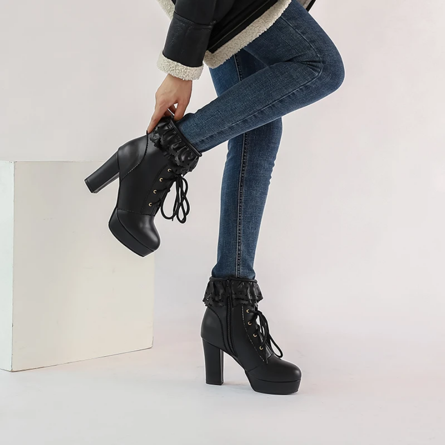 Sweet Harajuku Kawaii Lolita High Heels Boots