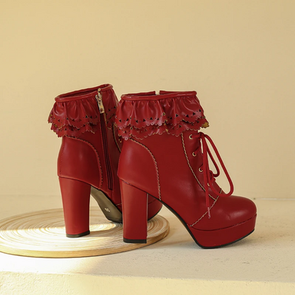 Sweet Harajuku Kawaii Lolita High Heels Boots