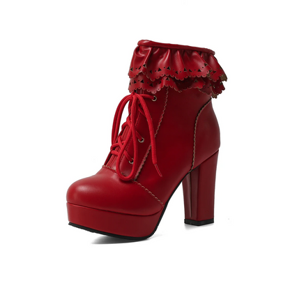 Sweet Harajuku Kawaii Lolita High Heels Boots