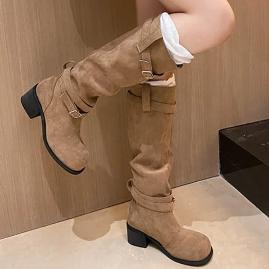 Retro Y2K Wasteland Detachable Fashion Boots