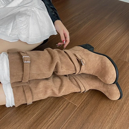 Retro Y2K Wasteland Detachable Fashion Boots