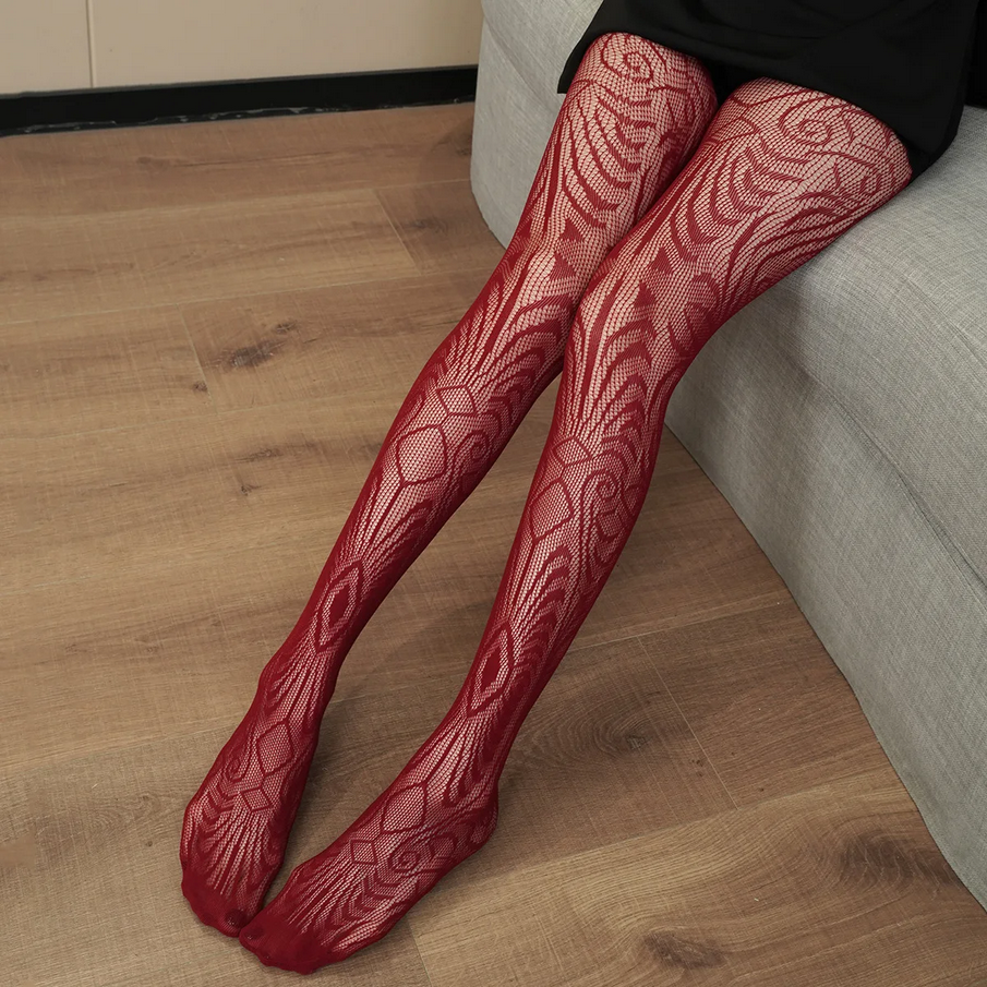 Fashion Fishnet Tights Sexy Punk Lolita Hollow Out Mesh Stockings for Women
