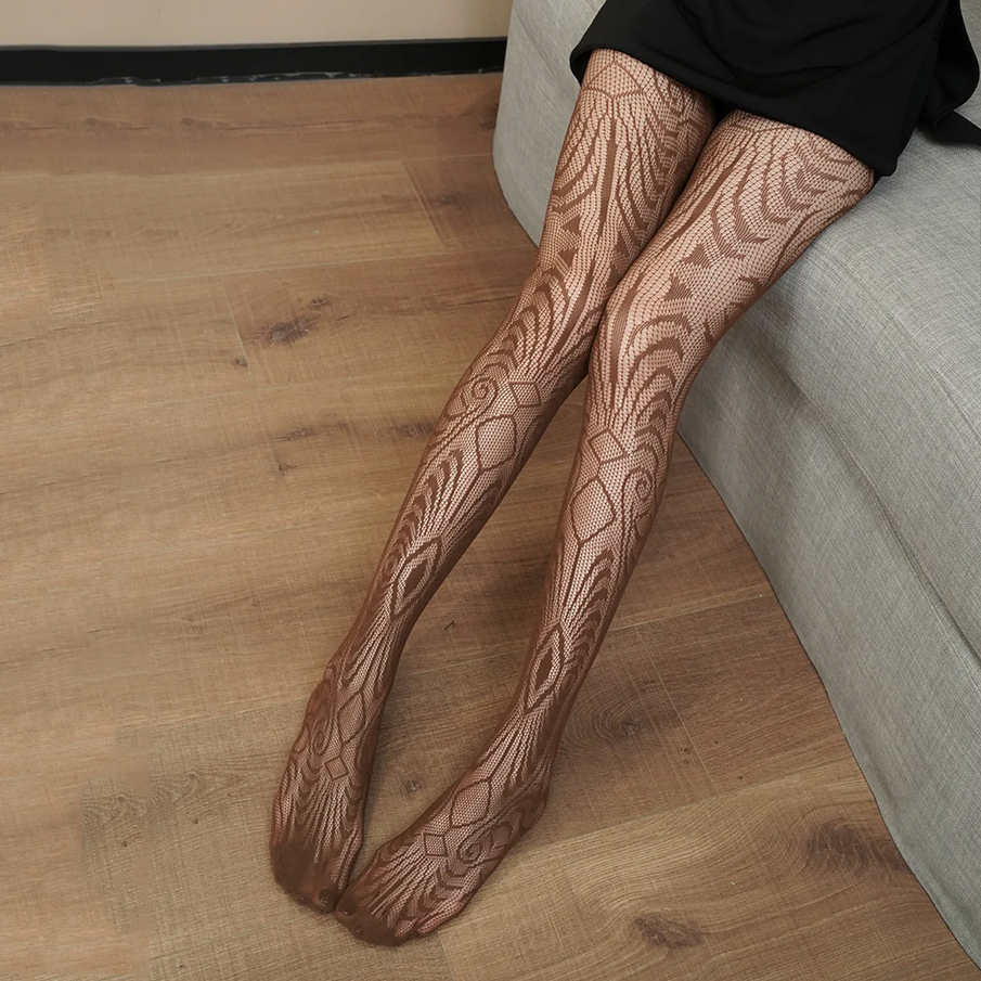 Fashion Fishnet Tights Sexy Punk Lolita Hollow Out Mesh Stockings for Women