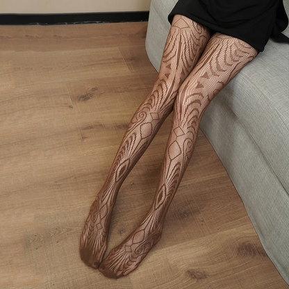 Fashion Fishnet Tights Sexy Punk Lolita Hollow Out Mesh Stockings for Women