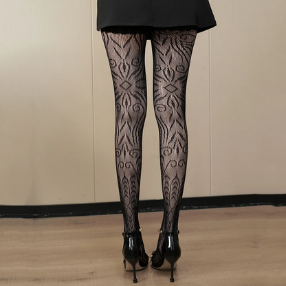 Fashion Fishnet Tights Sexy Punk Lolita Hollow Out Mesh Stockings for Women