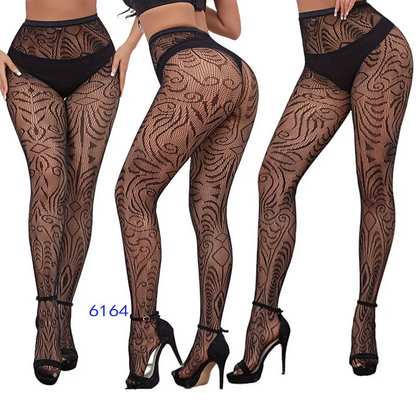Fashion Fishnet Tights Sexy Punk Lolita Hollow Out Mesh Stockings for Women