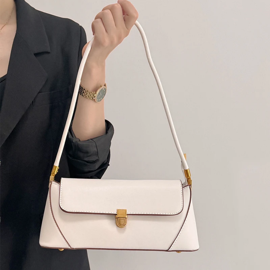 Fashion PU Leather French Style Handbag for Women