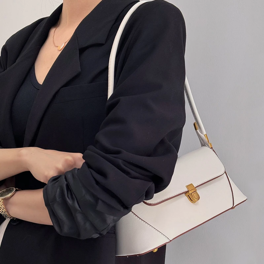 Fashion PU Leather French Style Handbag for Women