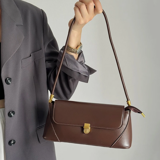 Fashion PU Leather French Style Handbag for Women