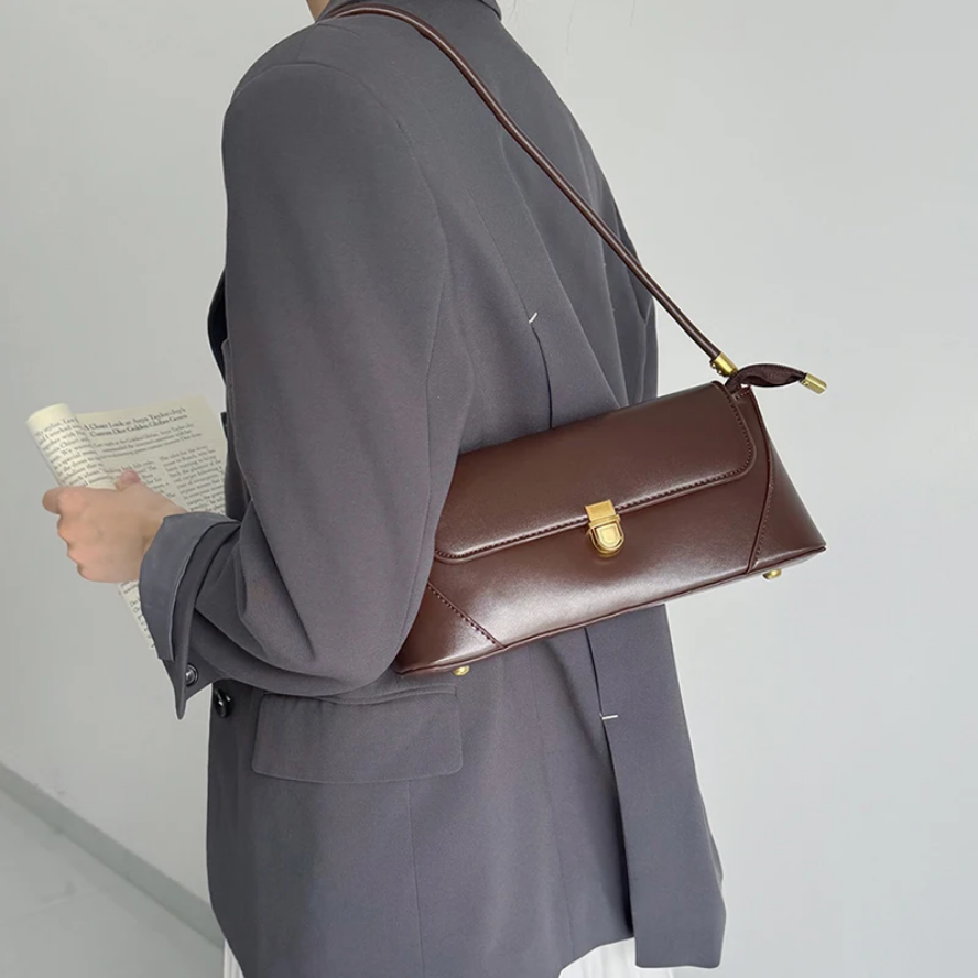 Fashion PU Leather French Style Handbag for Women