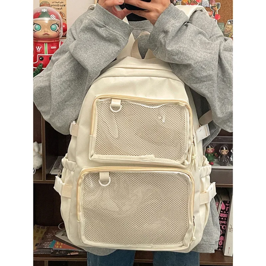 Japanese Kawaii Itabag Women's Transparent Backpack