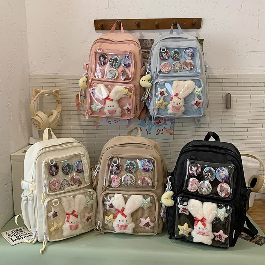 Kawaii Itabag Transparent Backpack