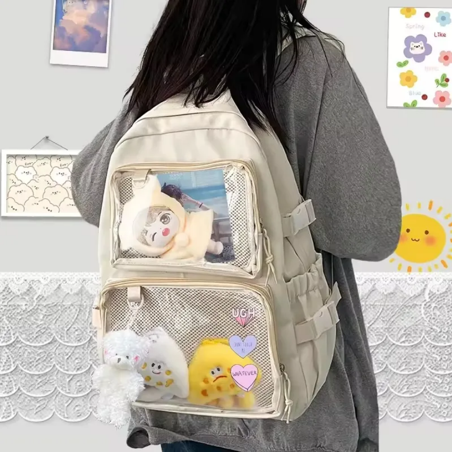 Kawaii Itabag Transparent Backpack