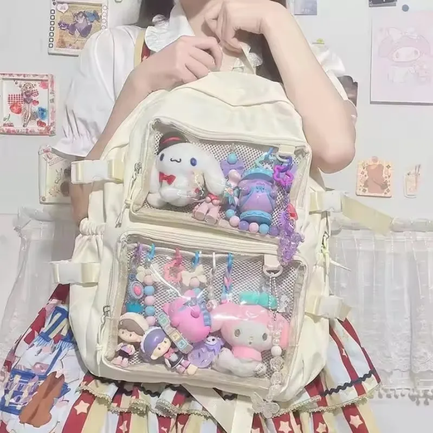 Kawaii Itabag Transparent Backpack