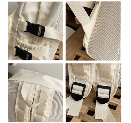 Itabag Kawaii Backpack Transparent Love Heart JK Backpack for Women