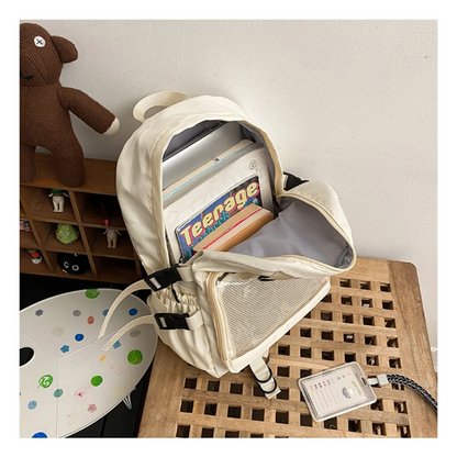 Itabag Kawaii Backpack Transparent Love Heart JK Backpack for Women