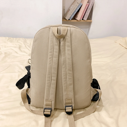 Korean Bow Backpack for Students