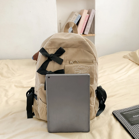Korean Bow Backpack for Students