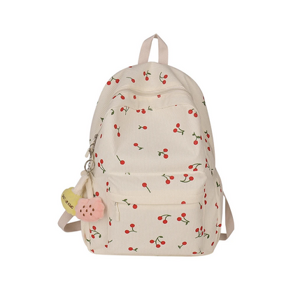 Kawaii Cherry School Bag Backpack
