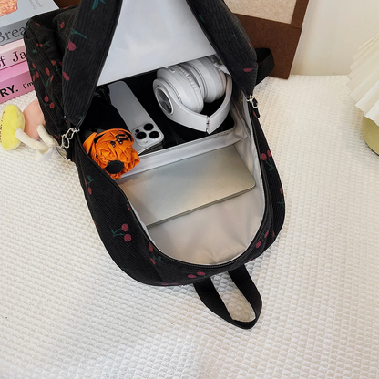Kawaii Cherry School Bag Backpack
