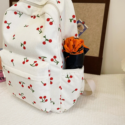Kawaii Cherry School Bag Backpack