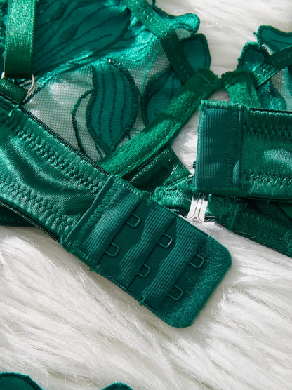 Sexy Lingerie Lace Bra and Panty Set