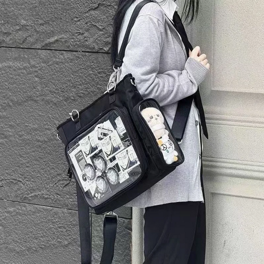 Harajuku Kawaii Transparent Y2K Backpack Crossbody Bag