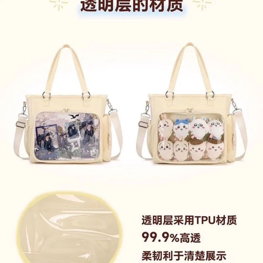 Harajuku Kawaii Transparent Y2K Backpack Crossbody Bag