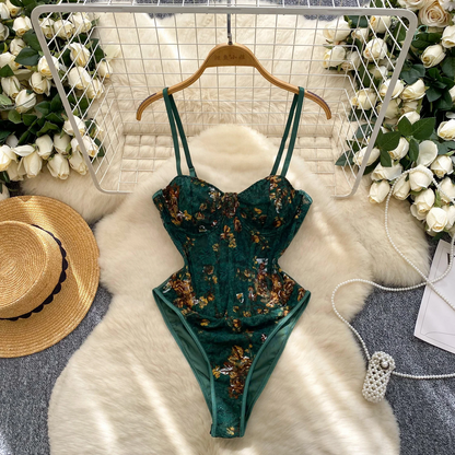 Floral Lace Bodysuit