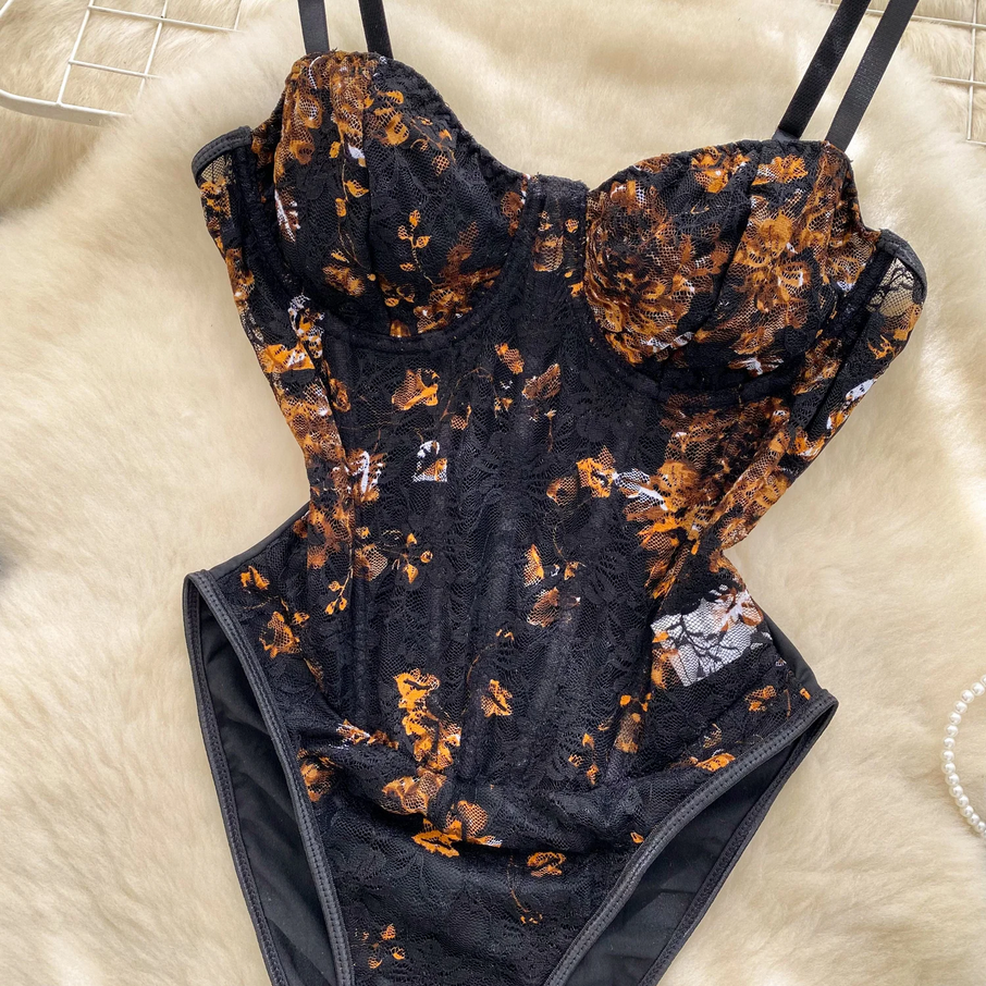 Floral Lace Bodysuit