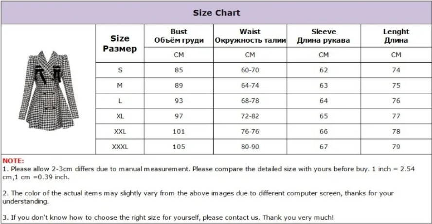 Chic Houndstooth Coat with Bows