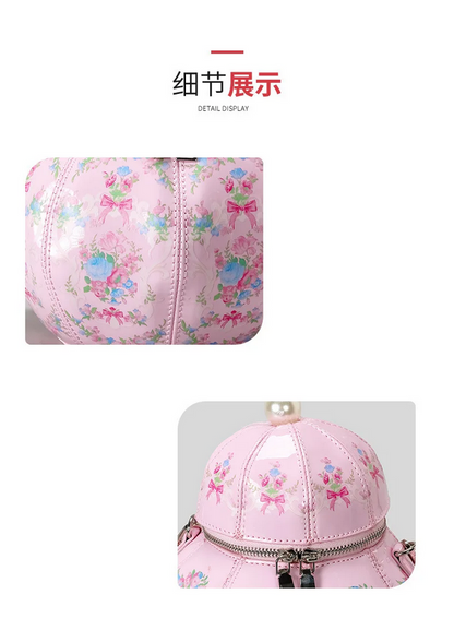 Enchanted Tea Party Teapot-Shaped Crossbody Bag