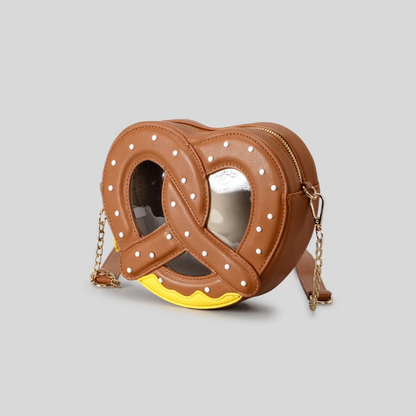 Twisted Delight Pretzel Crossbody Bag