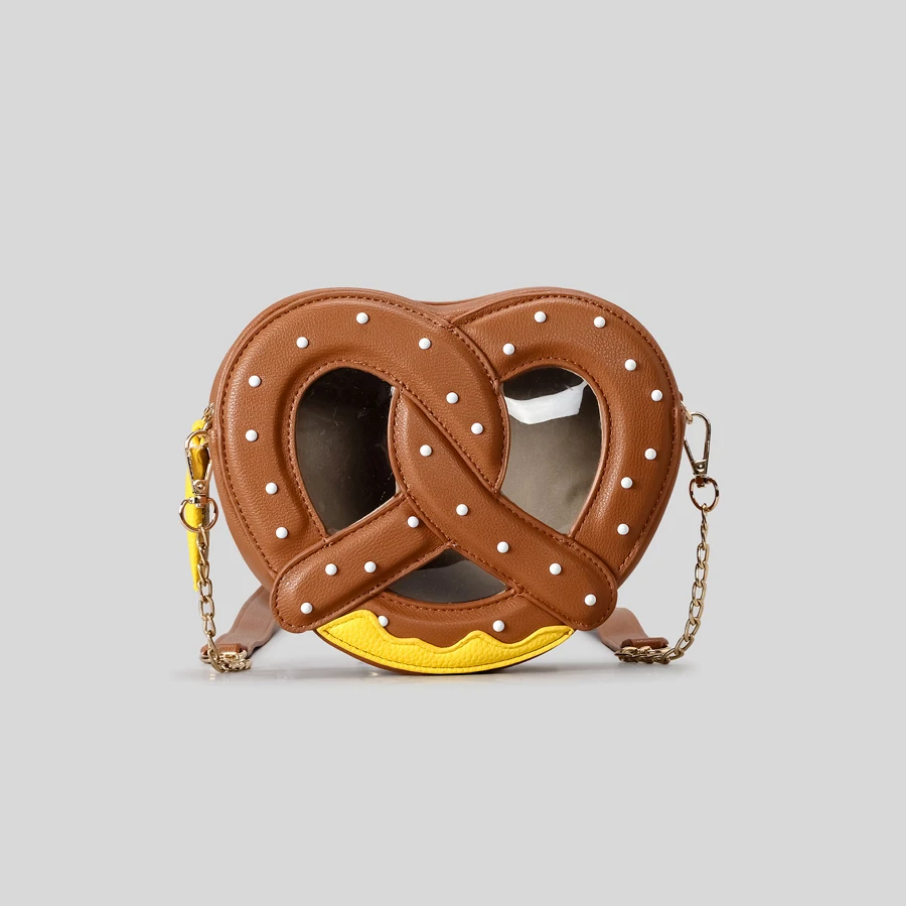 Twisted Delight Pretzel Crossbody Bag