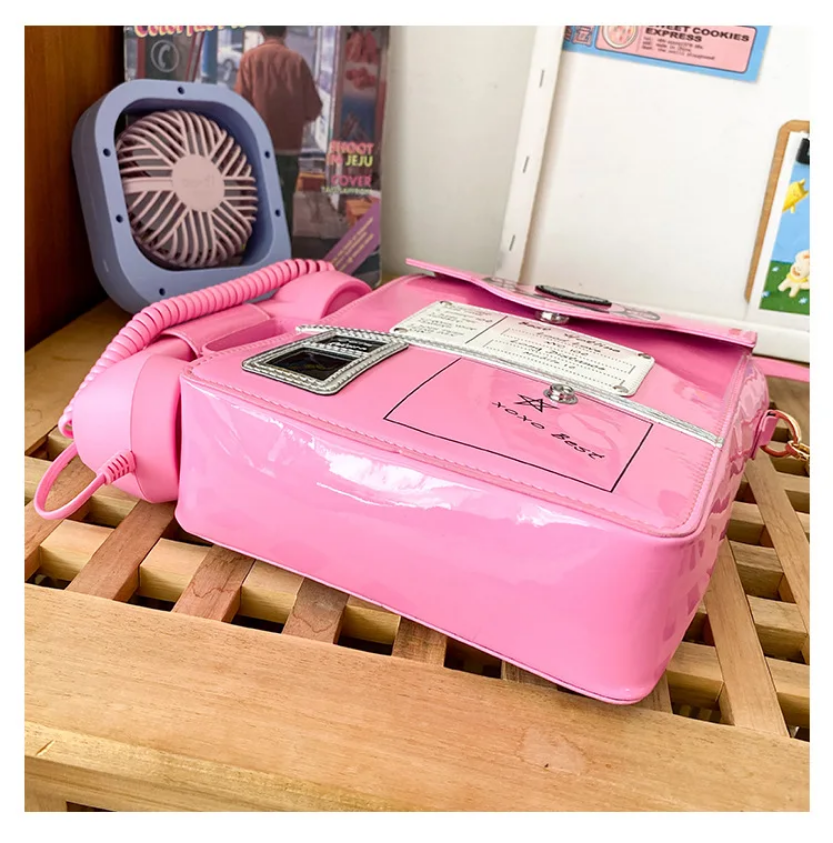 Ring Me Up Vintage Telephone Crossbody Bag