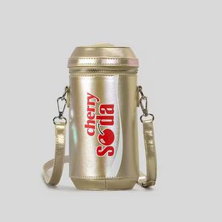 Pop of Fun Cherry Soda Can Crossbody Bag