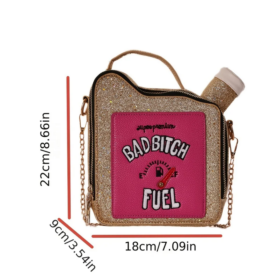 Fuel Your Sass Gas Can Crossbody Bag