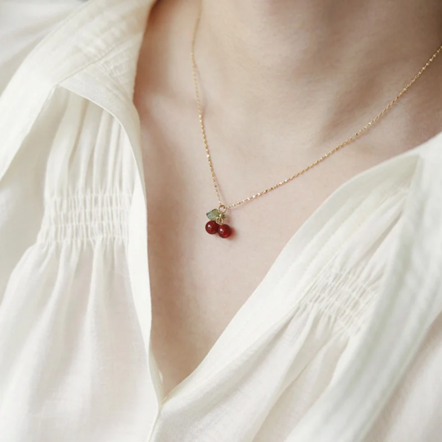 Cherry Sweet Charm Necklace