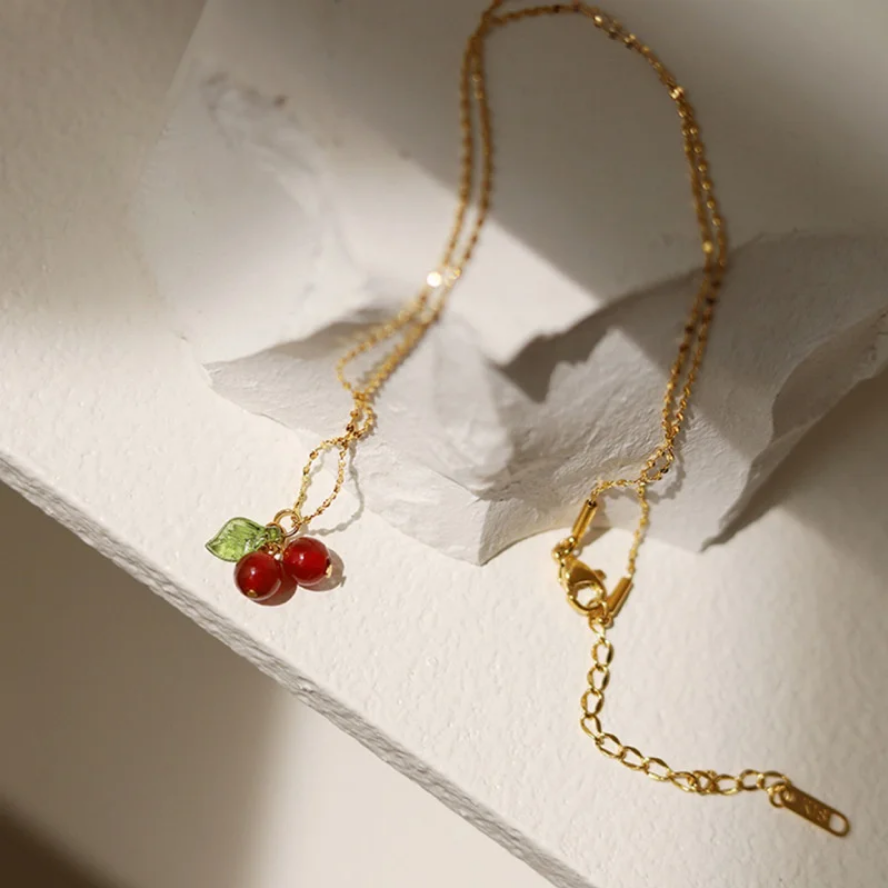 Cherry Sweet Charm Necklace