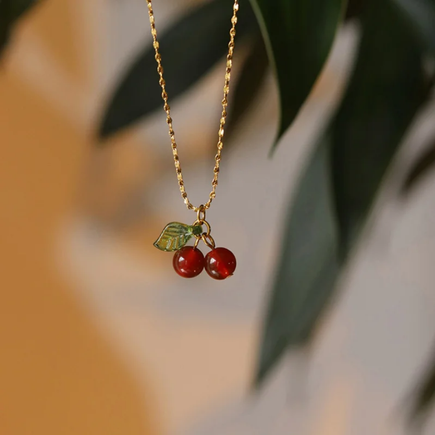 Cherry Sweet Charm Necklace