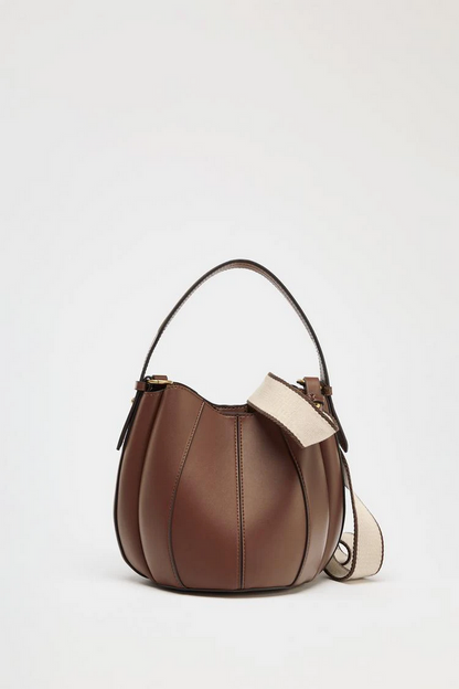 Designer Style Leather Women’s Fashion Bucket Bag